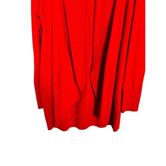 2/$30 INC Small Christmas Red Cardigan Acrylic & Rayon Blend Machine Washable - Picture 8 of 12